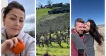 Ce au mai făcut Gabriela Cristea şi Tavi Clonda la casa lor din Italia. Imagini fabuloase cu priveliştea de pe terasă: „Ireal de frumos”