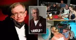 Stephen Hawking apare în dosarele Epstein într-o poză pe un șezlong, alături de două femei în bikini. Ipostaza incredibilă în care a fost surprins fizicianul