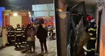 Explozie într-un bloc din Chitila! Două persoane, transportate la spital cu arsuri, iar alte 40, evacuate