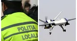 Polițiștii vânează construcțiile ilegale cu drona. Au fost date amenzi uriașe.