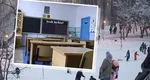 Școli închise din cauza vremii în patru județe. Unii elevi au făcut cursuri online