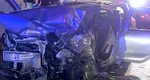Accident teribil produs de un tânăr băut care avea permisul suspendat! Bilanț tragic – un bărbat a murit, un copil și o femeie sunt în stare gravă!