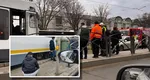 Accident cumplit în Capitală. O femeie a fost prinsă sub un tramvai după ce ar fi traversat pe roșu
