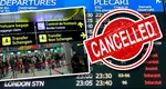 Peste 20 de zboruri spre și dinspre București sunt anulate joi, din cauza războiului. LISTA completă a acestora