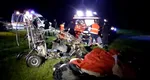Accident mortal în Bihor: O parapantă cu motor s-a prăbușit. Pilotul și pasagera de 19 ani au murit pe loc