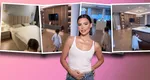 Andreea Popescu a făcut turul apartamentului în care s-a mutat după divorțul de Rareș Cojoc: „Anastasia vede pentru prima oară noul apartament”