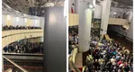 Haos la metrou miercuri dimineață. Călătorilor li s-a cerut să coboare din tren