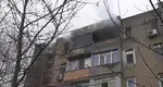 Incendiu la un bloc de garsoniere din Teleorman, totul a pornit de la o ţigară. Flăcările au izbucnit la etajul 8