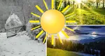 Prognoza meteo. Lapoviţă, vânt sâcâitor şi ninsoare la munte, soare dogoritor în sud până sâmbătă