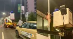 Primăria Capitalei a dat jos reclamele ilegale de pe stâlpii de iluminat public