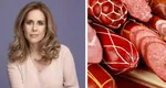 Mihaela Bilic dezvăluie câte felii de salam putem mânca, de fapt, într-o zi: „Mezelurile se folosesc în doze mici, puțin și bun”