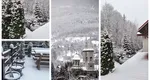 Vreme de iarnă înainte de minivacanța de 1 Mai. La munte ninge, în restul țării este frig și plouă