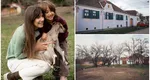 Dana Rogoz, noi imagini cu casa din Viscri. Ea și familia ei vor petrece Paștele acolo: „Renovarea continuă în curte”