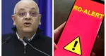 Cum va suna noul Ro-Alert. Raed Arafat: ”Nu poți să pui un cântec de leagăn când vine viitura”