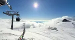 A nins ca-n plină iarnă la munte chiar în minivacanța de 1 mai. Pârtiile de altitudine din Sinaia sunt deschise