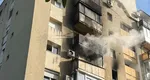 Incendiu într-un bloc cu 8 etaje din Arad: 25 de persoane s-au autoevacuat, o femeie a primit îngrijiri medicale