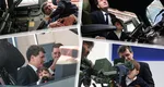 Micuțul Antim, fascinat de exponatele de la BSDA 2026. Președintele Nicușor Dan i-a rămas dator cu o sumedenie de răspunsuri la întrebări: „Orice are patru, șase sau opt roți e potrivit pentru vârsta lui”