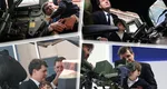 Micuțul Antim, fascinat de exponatele de la BSDA 2026. Președintele Nicușor Dan i-a rămas dator cu o sumedenie de răspunsuri la întrebări: „Orice are patru, șase sau opt roți e potrivit pentru vârsta lui”