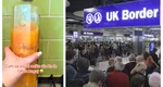 VIDEO VIRAL Cum păcălesc românii controalele la aeroport pentru a duce alimente în Marea Britanie