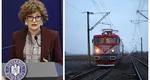 Vestitoarea dezastrelor, Oana Gheorghiu, anunță falimentul CFR Marfă. ”În loc să vină cu soluții, statul a ales să acopere problema prin amânări: neîncasări, reeșalonări, anulări de datorii”