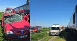 O persoană a murit după ce mașina în care se afla s-a izbit de un tren cu 100 de călători./ În Sălaj, un alt bărbat de 33 de ani a murit într-un accident rutier