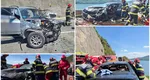 Accident teribil pe DN 6, în județul Mehedinți. Un polițist a murit și alte trei persoane, dintre care și un pompier, au fost rănite