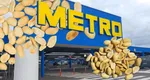 Alertă alimentară în România. Loturi de arahide retrase de pe rafturile Metro