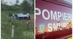 Accident teribil în județul Brașov, cu trei mașini implicate. Medicii încearcă să salveze un copil și o femeie