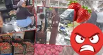 REVOLTĂTOR! Cum sunt jefuiți, pe față, românii în piețe: Căpșunile din supermarket sunt mutate în lădițe și vândute la preț dublu ca fiind „bio”!