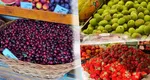 Fructele se vând la prețuri de coșmar în piețele din România. Cât costă un kilogram de cireșe sau corcodușe