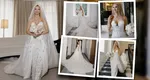 GALERIE FOTO Andreea Bălan a publicat primele imagini în rochie de mireasă. Artista a pregătit patru ținute spectaculoase pentru nunta cu Victor Cornea: „Are o trenă de 4 metri”