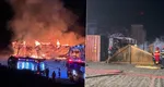Incendiu în Mamaia, la un bar aflat pe plajă. Pompierii au intervenit de urgență