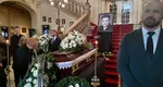 Imagini sfâșietoare de la slujba de înmormântare a lui Ioan Isaiu. Actorul este condus pe ultimul drum de familie și apropiați