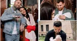 Jador și Cătălin Moroșanu i-au botezat fetița lui TJ Miles. Partenerele lor au atras toate privirile cu ținutele lor