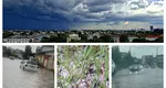 S-au rupt norii, alertă de inundaţii pe 17 râuri după potop. Urmează furtuni electrice cu vijelii şi grindină