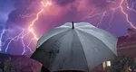 Rupere de nori în Vâlcea. Mai multe străzi au fost inundate. ANM a emis noi alerte COD GALBE de furtuni