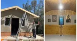 ”Minune” făcută de o mână de români, în doar șapte zile, la Muntele Athos! ”Ați fost trimiși de Dumnezeu!”