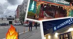 Incendiu de proporții la celebrul restaurant La Cocoșatu. Risc de propagare la clădirea învecinată