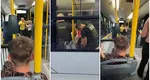 Haos total într-un autobuz din Pitești. O femeie care avea la ea o macetă și spray lacrimogen s-a luat la bătaie cu șoferul. Mai mulți pasageri au avut nevoie de îngrijiri medicale