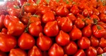 Roșiile cu moț, vedetele sezonului în supermarketuri și piețe. Cât costă kilogramul