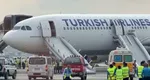 Un avion Turkish Airlines a fost evacuat de urgență după ce a luat foc în timp ce ateriza. Cei 277 de pasageri și 11 membri ai echipajului au fost scoși pe tobogane VIDEO
