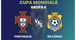 PORTUGALIA – CONGO LIVE VIDEO ONLINE ANTENA 1. Ronaldo intră-n scenă după show-ul făcut de Messi