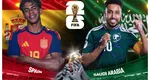SPANIA – ARABIA SAUDITĂ 4-0. Festival de goluri la Cupa Mondială FIFA 2026
