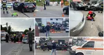 Accident grav în Maramureș. Nouă persoane, șapte adulți și doi copii, au fost transportate de urgență la spital