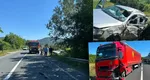 Accident mortal pe DN6. O femeie în vârstă de 24 de ani a murit, iar alte două persoane sunt rănite