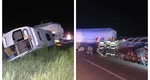 Accident grav în Neamț provocat de un șofer de 18 ani. Opt persoane au fost rănite