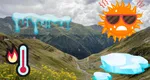 Alertă meteo la munte: Zăpada se topește accelerat în Făgăraș și Bucegi. Risc de avalanșe din cauza ploilor torențiale