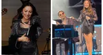 Andra, apariție incendiară la concertul lui Connectr de la Sala Palatului. Ținuta sexy cu care artista a atras toate privirile