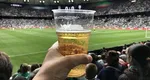 Liber la bere cu alcool pe stadioanele din România. Parlamentul a schimbat legea după aproape 20 de ani