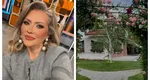 Cum arată vila cu piscină pe care Mirela Vaida o are la Snagov: ”Pădurea e imediat lângă noi, vedem căprioarele dimineață”